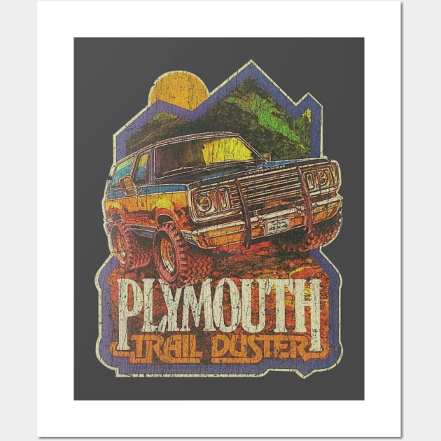 Plymouth Trail Duster 4x4 Wall Art by JCD666